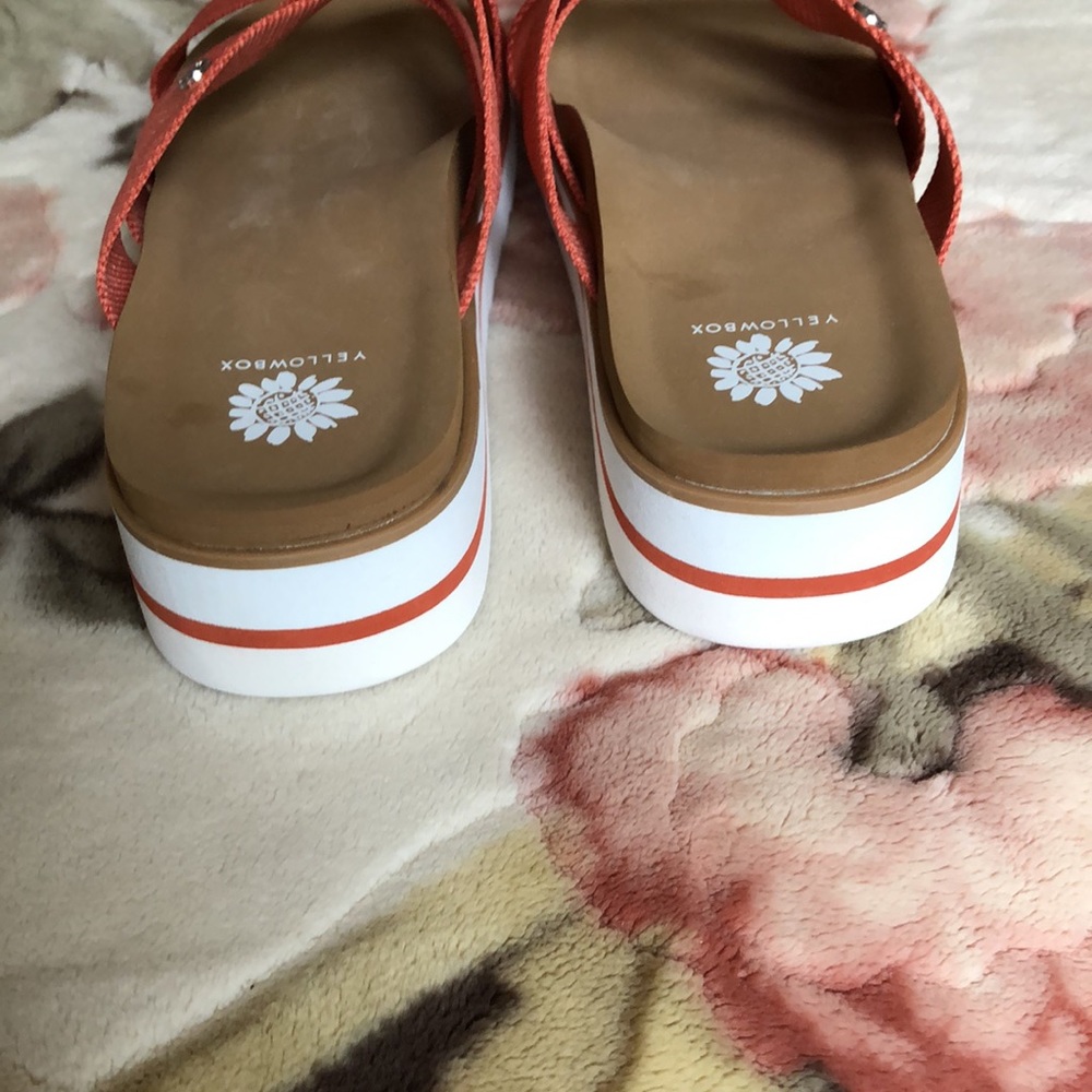 Yellow Box Sandals - Picture 2 of 7